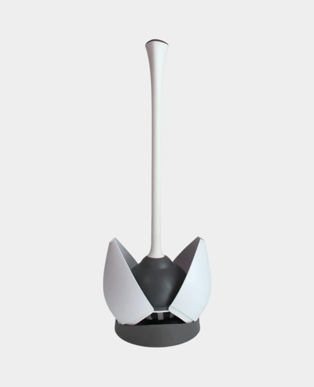 Clorox Toilet Plunger with Hideaway Caddy – Toilet Plunger