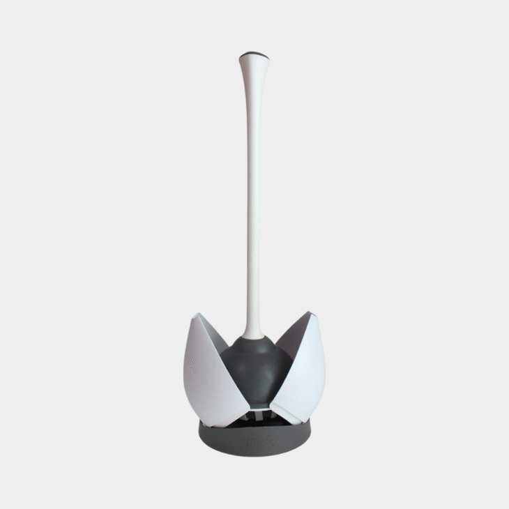 Clorox Toilet Plunger with Hideaway Caddy – Toilet Plunger